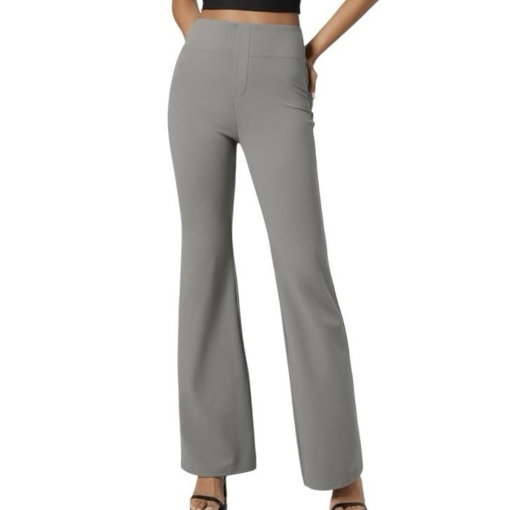 HALARA Gray Flex SculptKnit Pants XSP Business Casual Workwear Minimalist Career